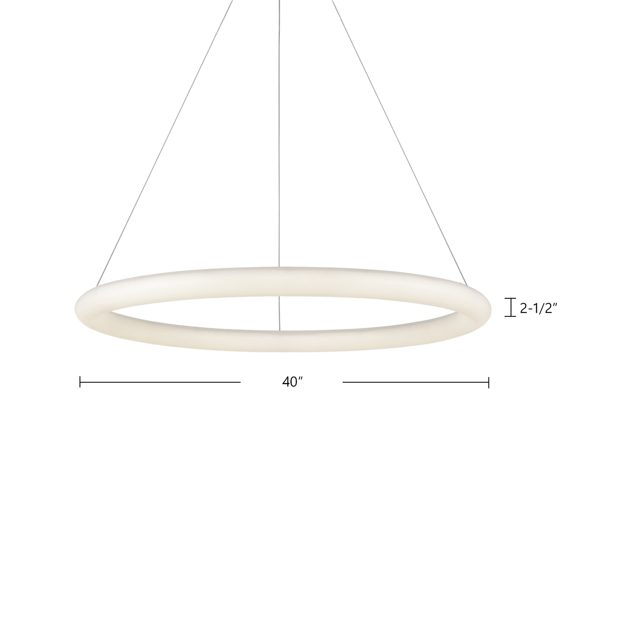 Cumulus Minor 40-in Pendant