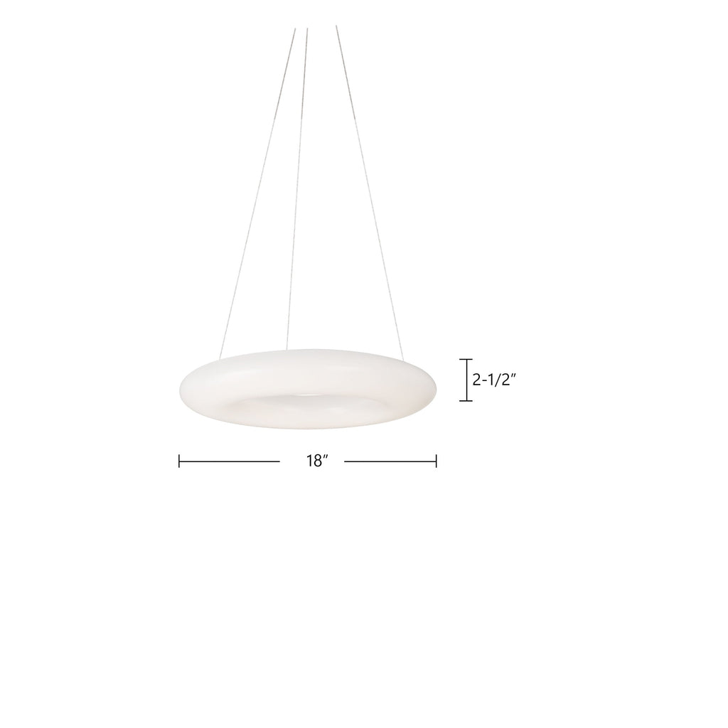 Cumulus 18-in Pendant