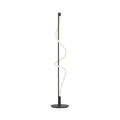 Cursive 12-in Floor Lamp — Black