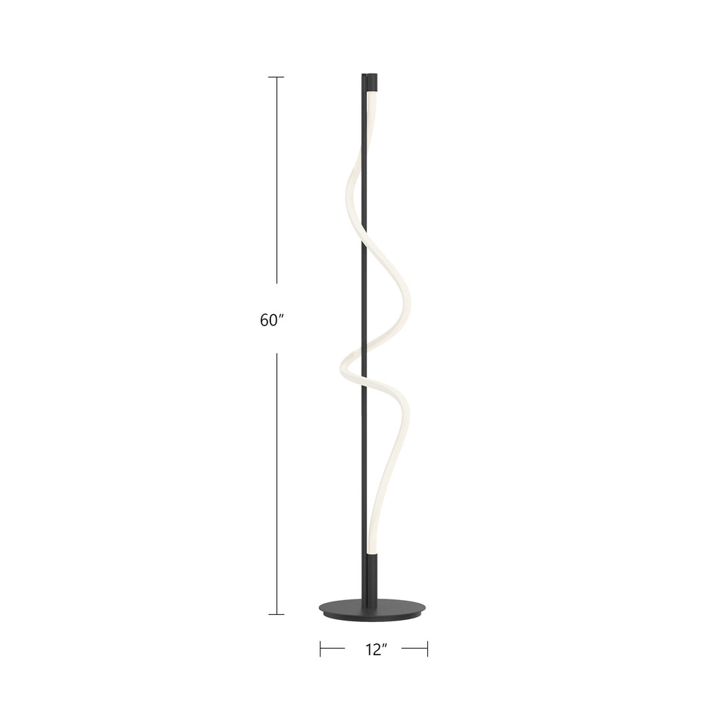 Cursive 12-in Floor Lamp