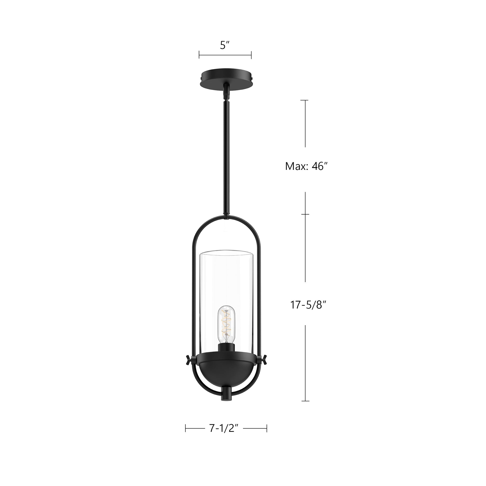 Cyrus 8-in Pendant