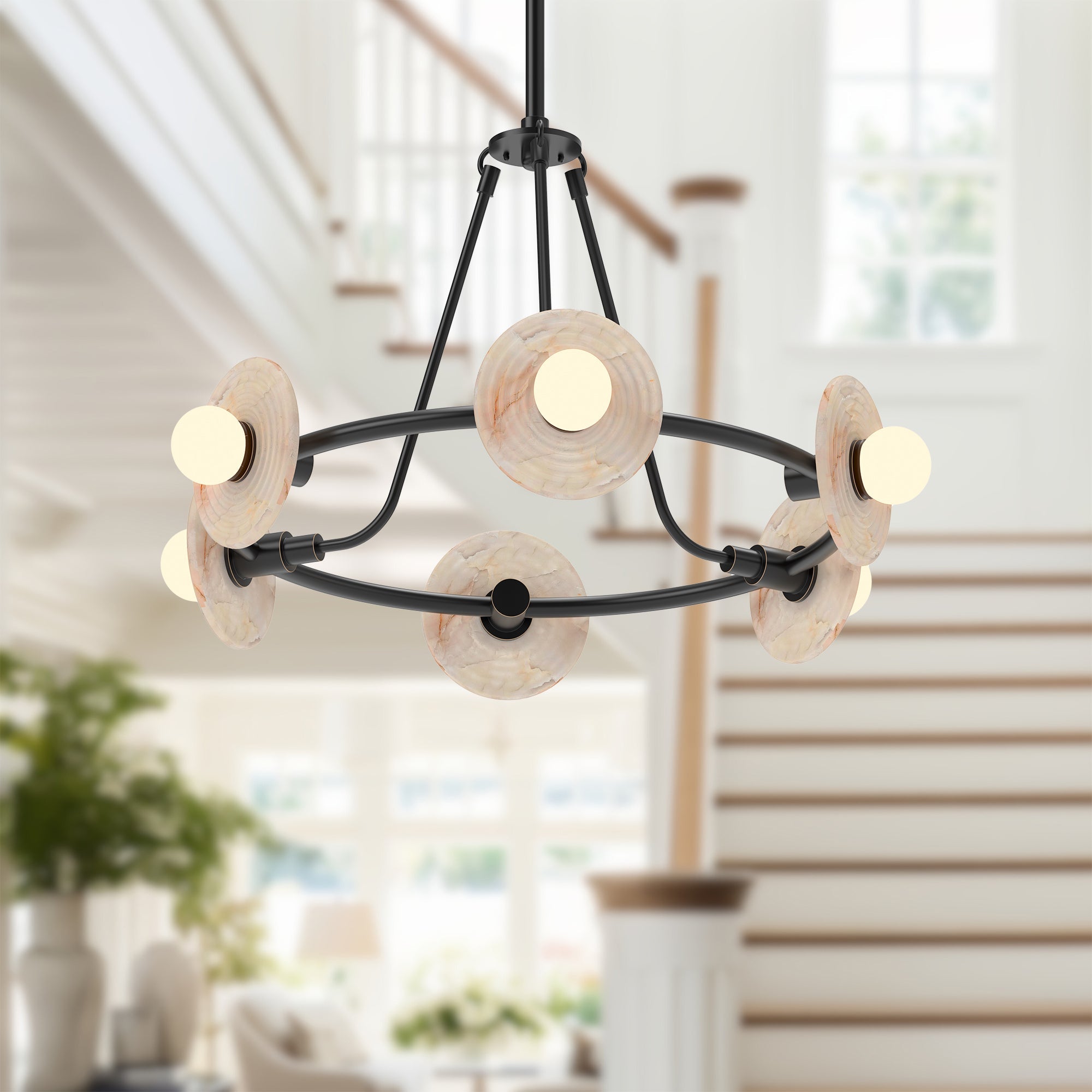 Dahlia 28-in Chandelier