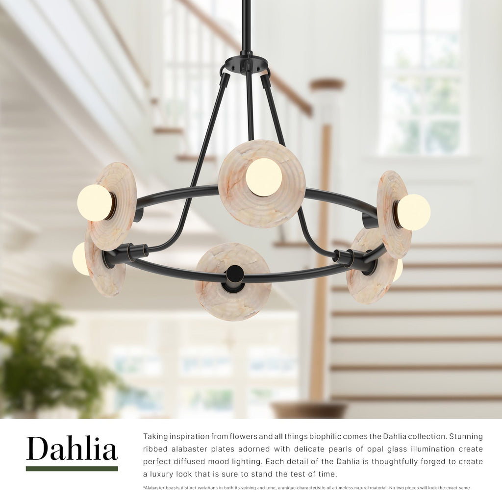 Dahlia 28-in Chandelier