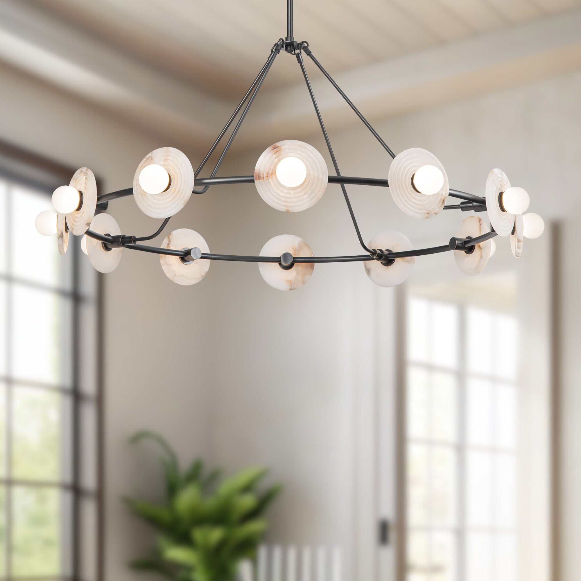 Dahlia 46-in Chandelier