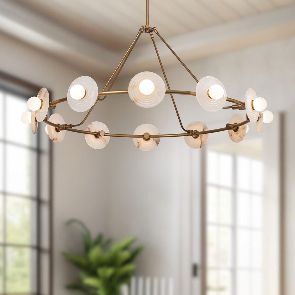 Dahlia 46-in Chandelier