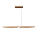 Dakota 47-in Linear Pendant — Beech Wood [Universal Voltage]
