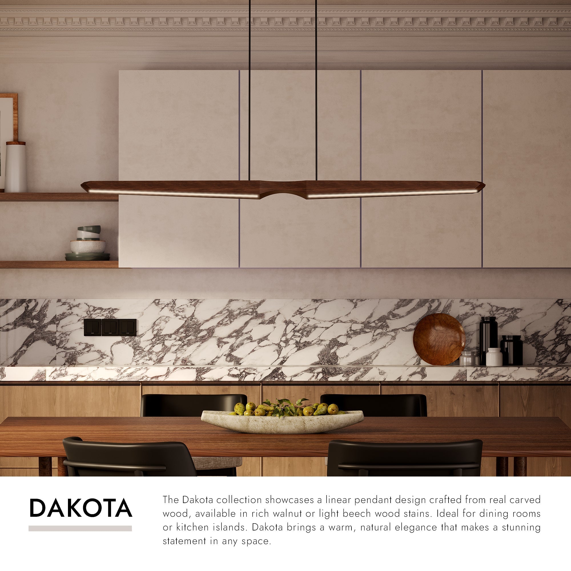 Dakota 47-in Linear Pendant
