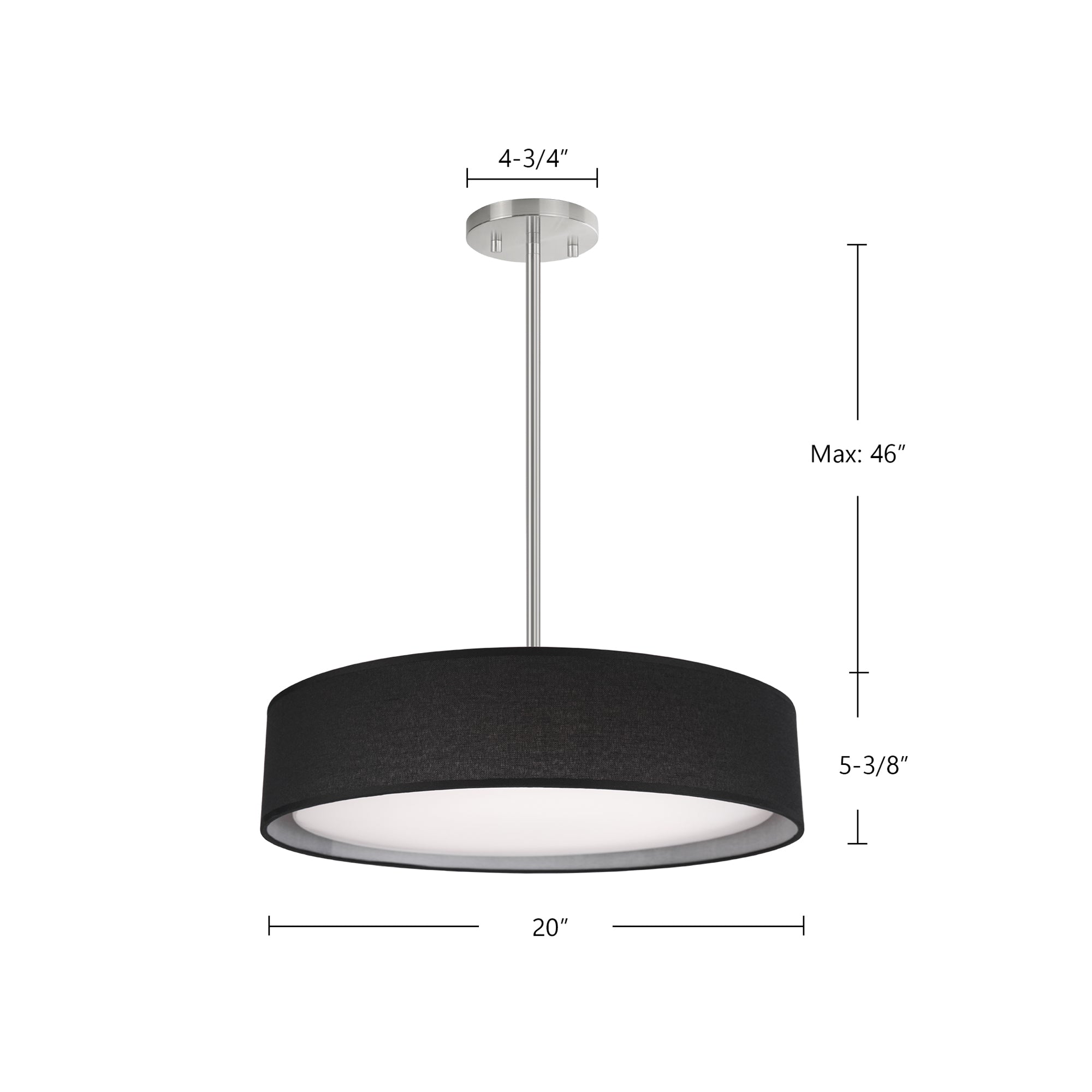 Dalton 20-in Pendant