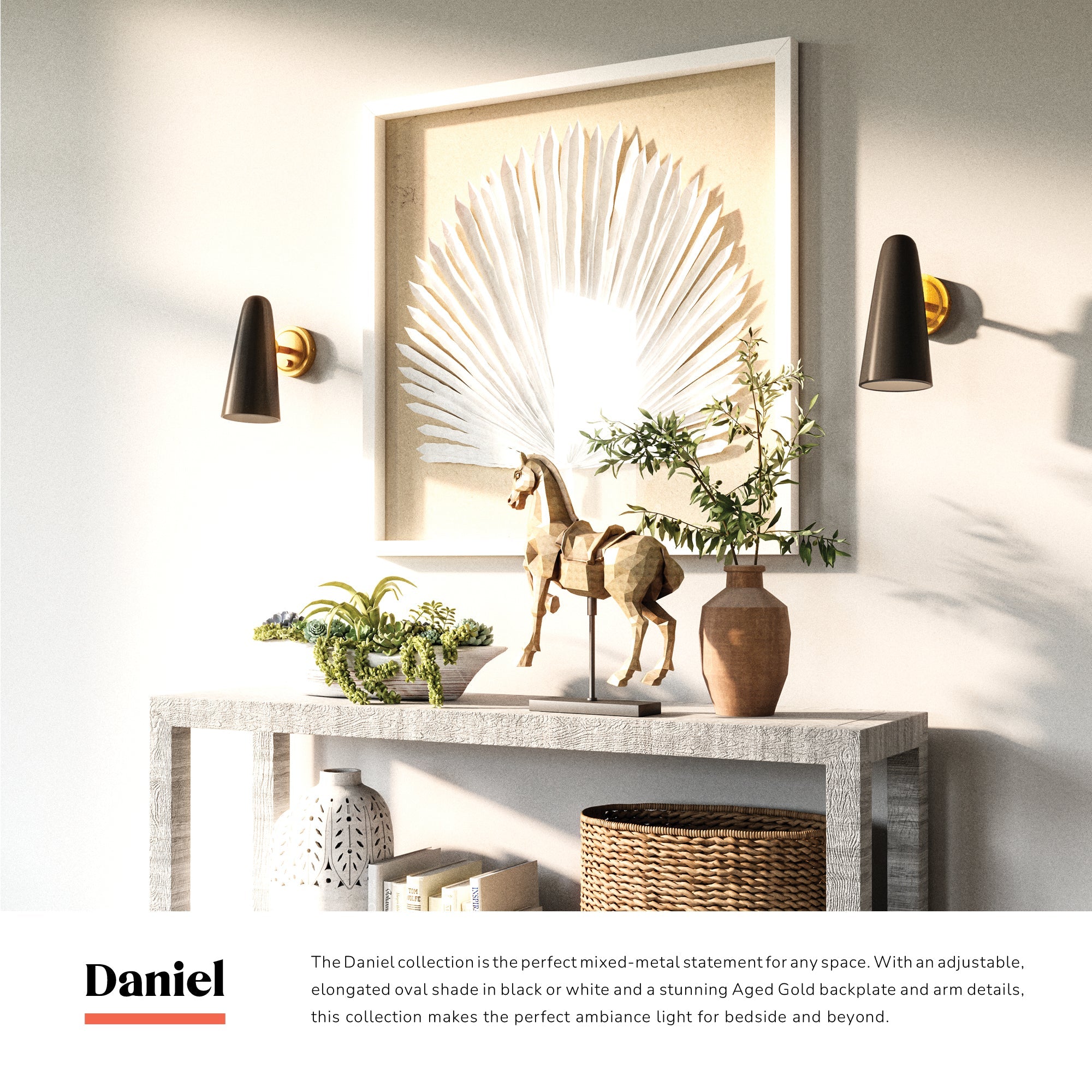 Daniel 5-in Wall/Vanity Light