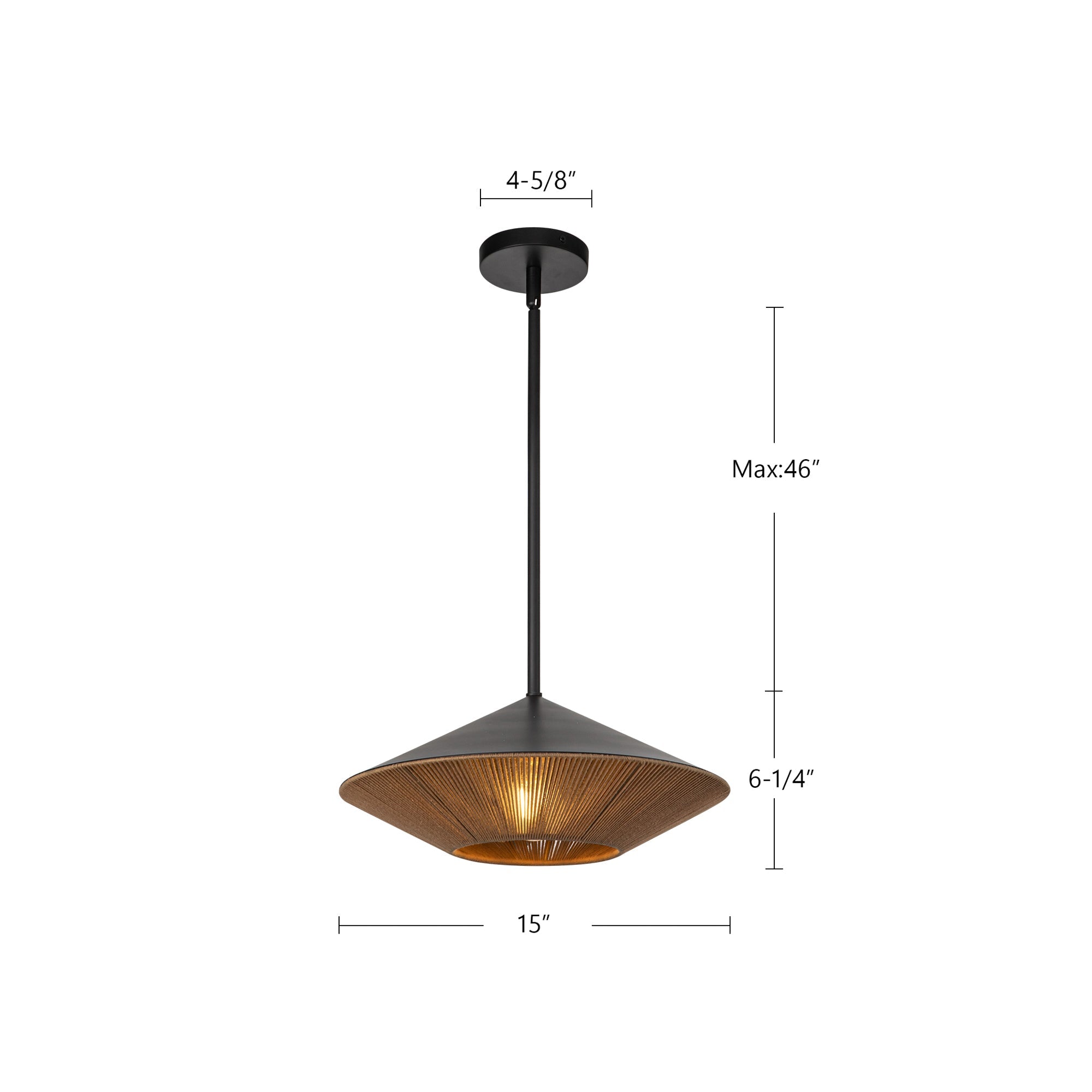 Daphne 15-in Pendant