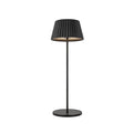Dario 14-in Table Lamp — Black