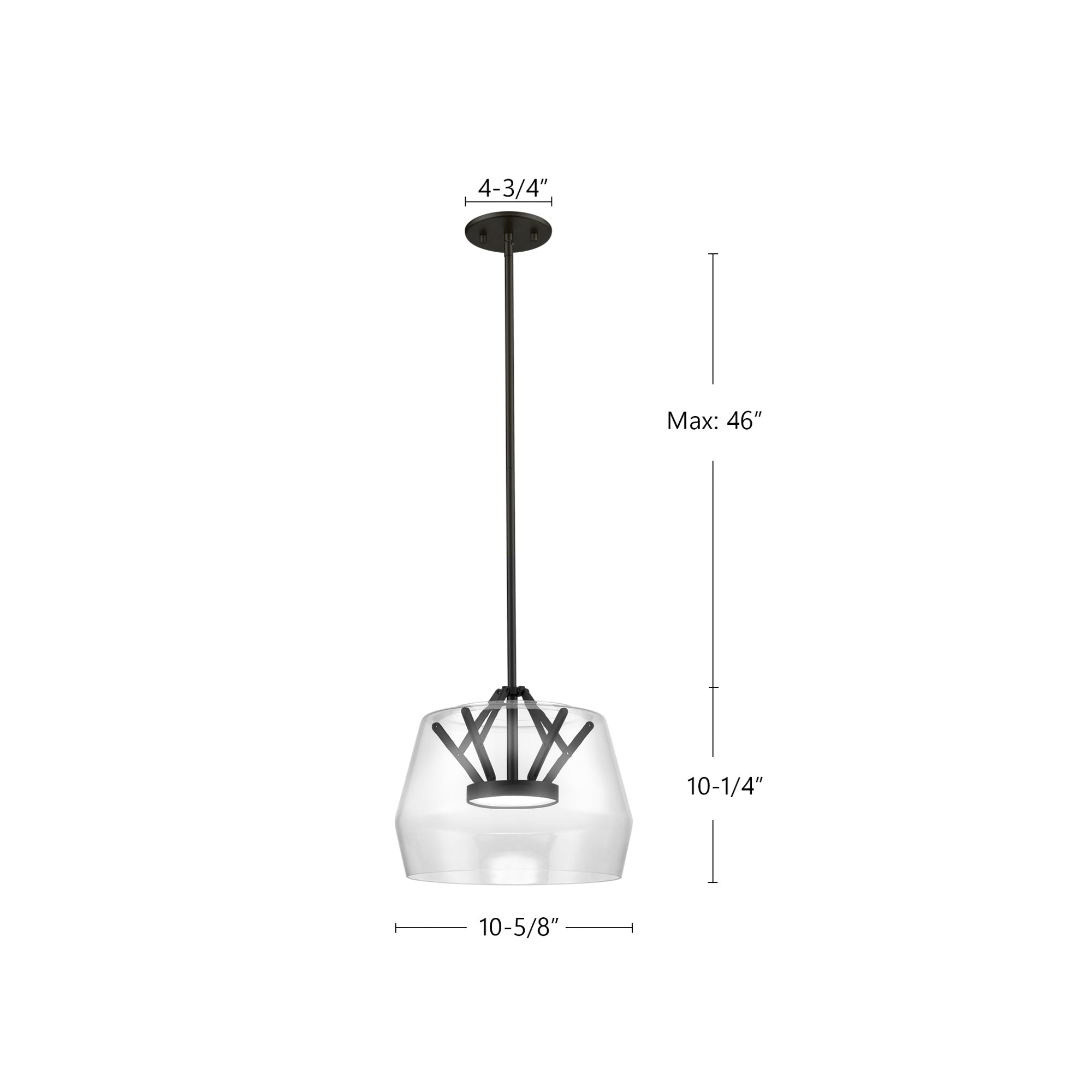 Deco 12-in Pendant