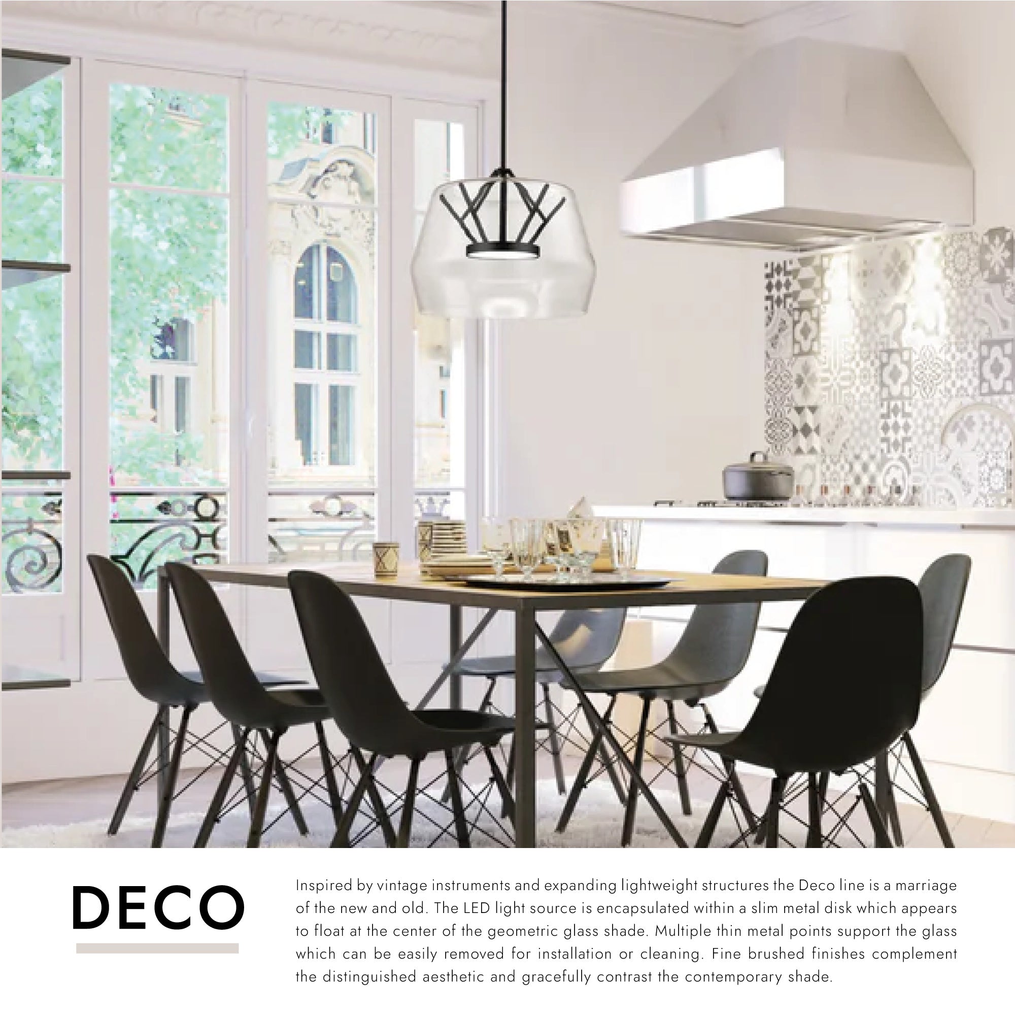 Deco 18-in Pendant