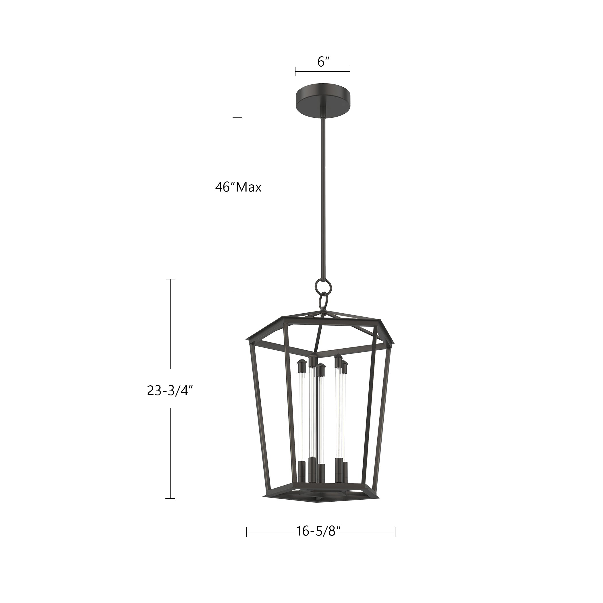 Delphine 22-in Pendant