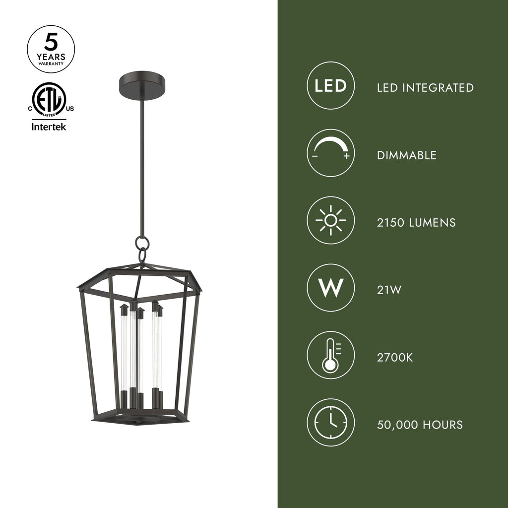 Delphine 22-in Pendant