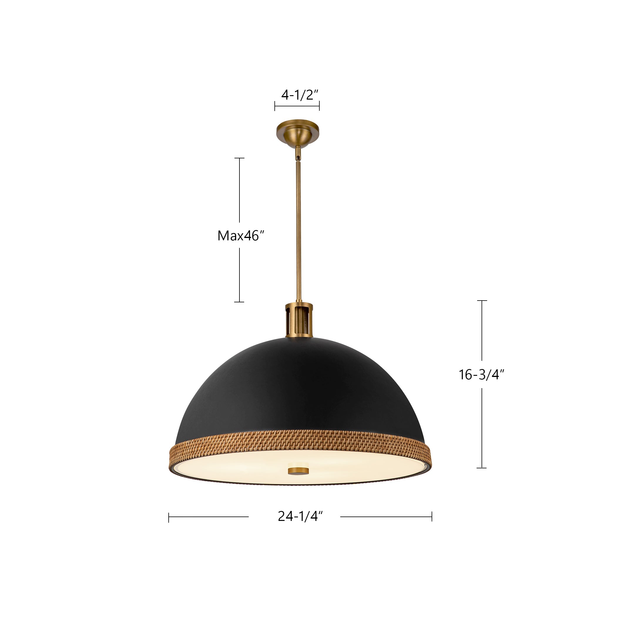 Doral 24-in Pendant