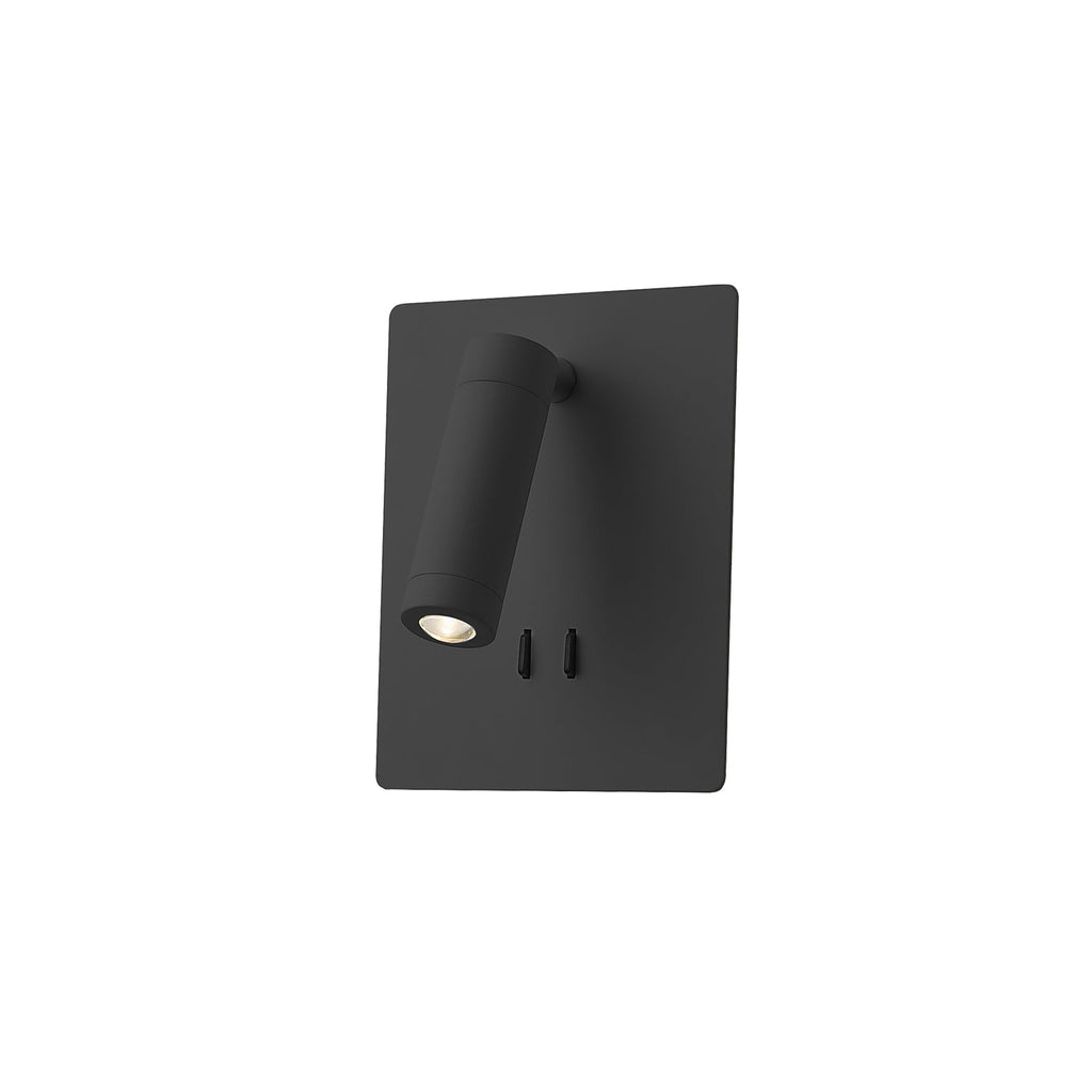 Dorchester 6-in Wall Sconce — Black