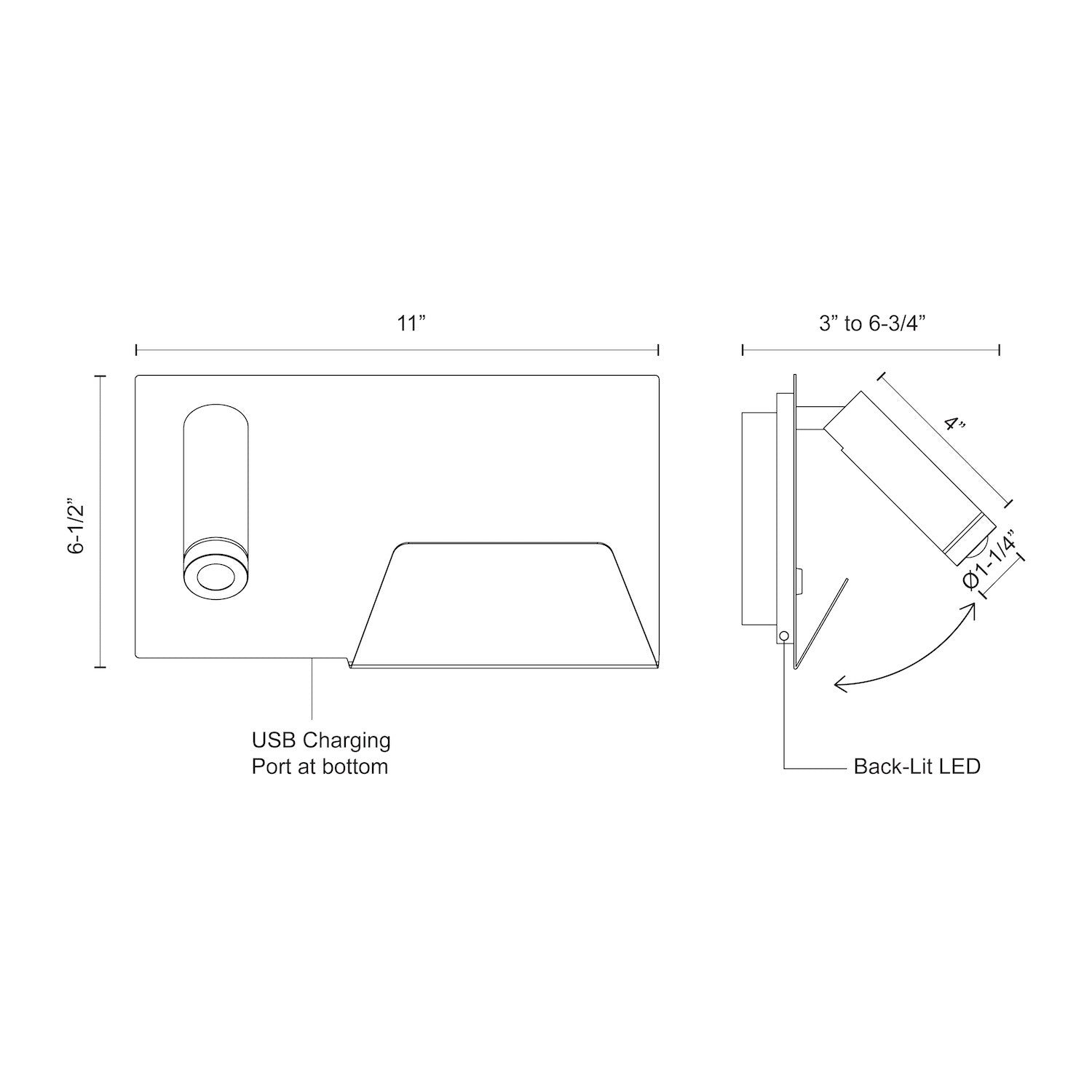 Dorchester 11-inch Wall Sconce