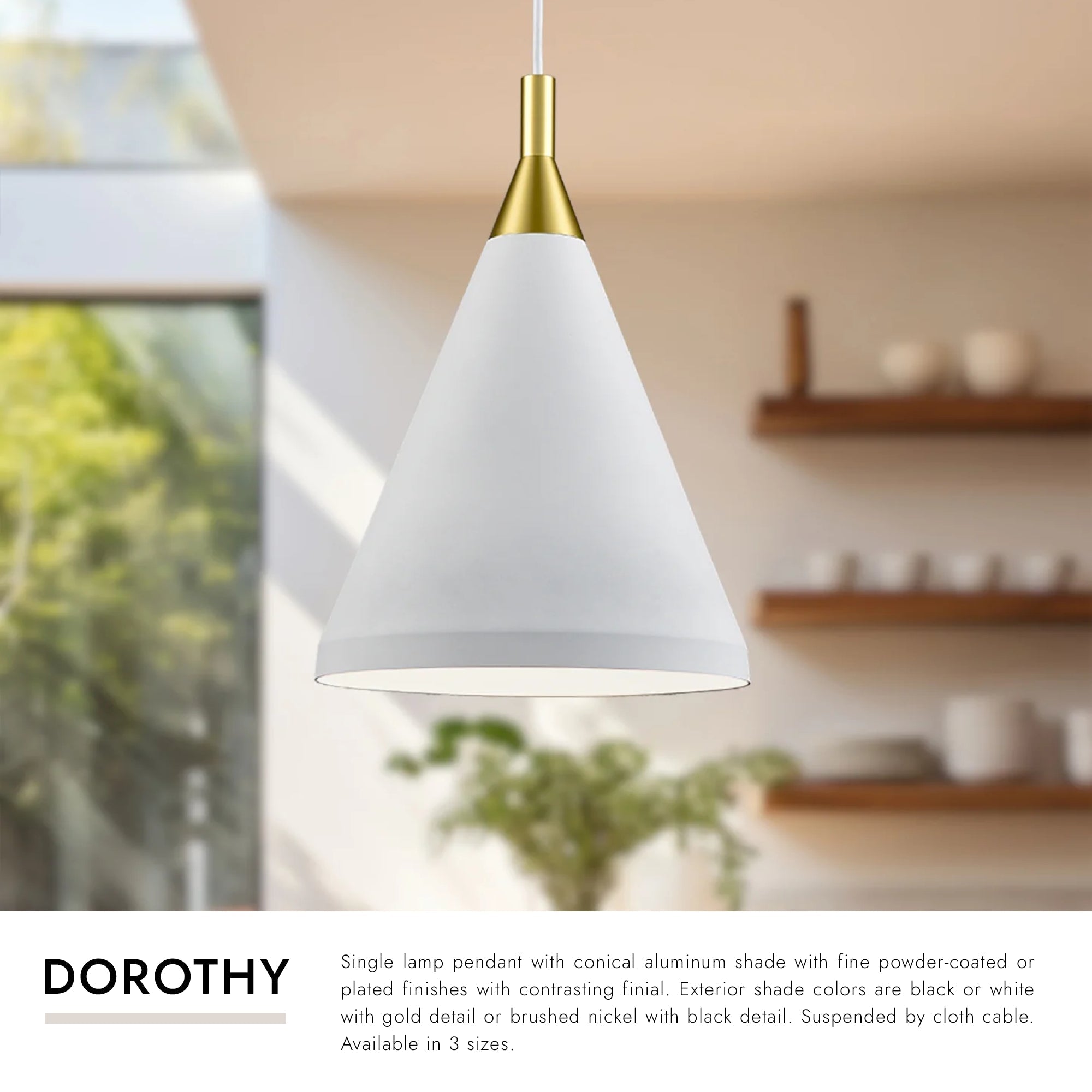 Dorothy 10-in Pendant