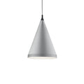 Dorothy 22-in Pendant — Brushed Nickel With Black Detail