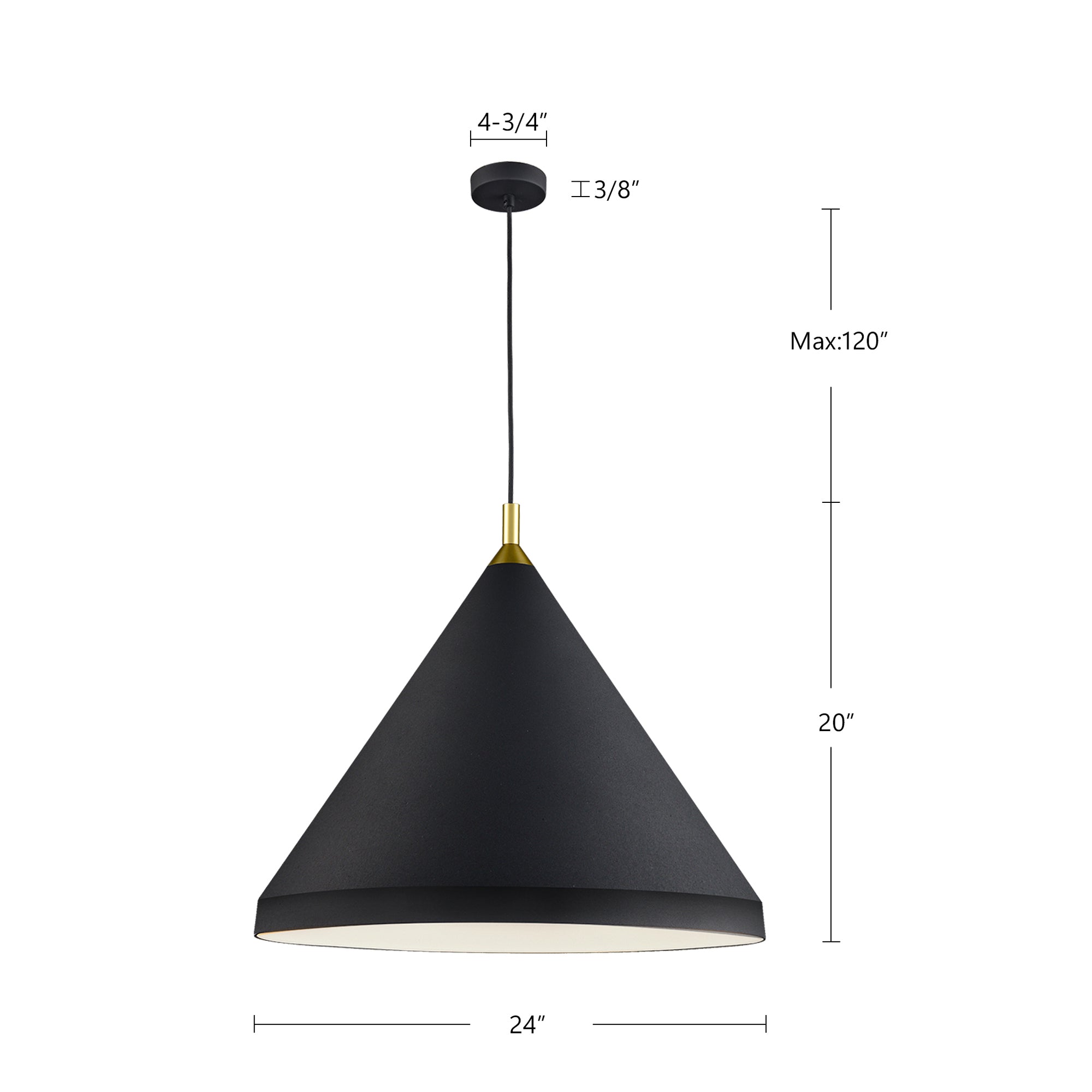 Dorothy 24-in Pendant