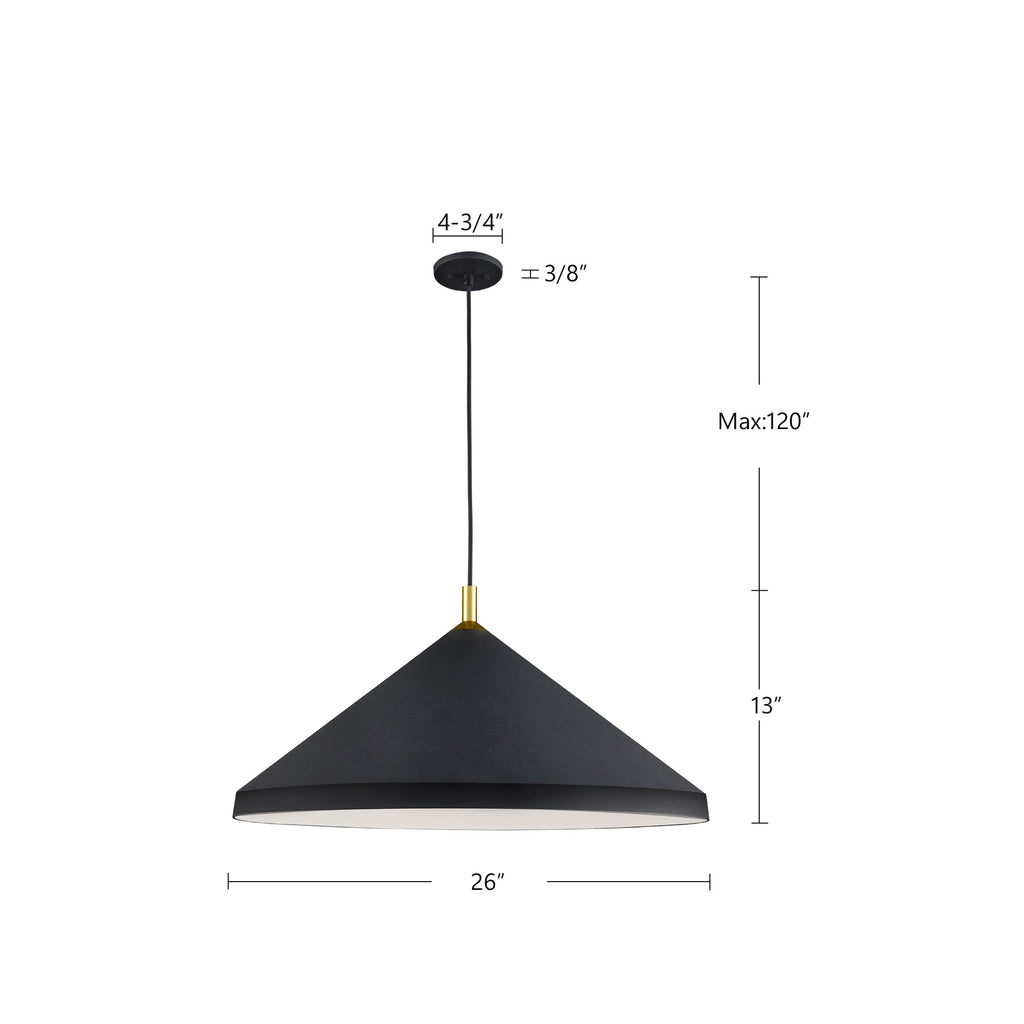 Dorothy 26-in Pendant