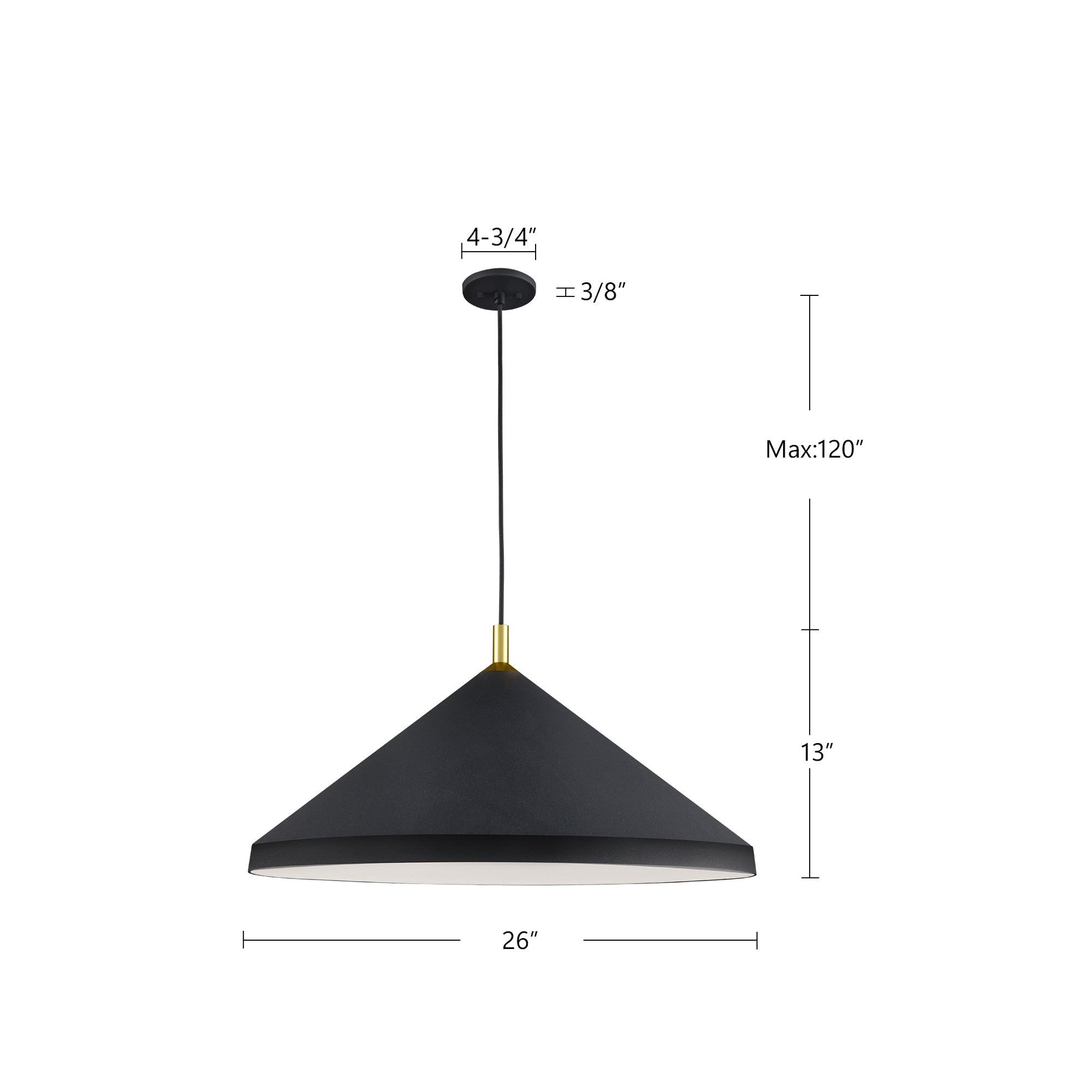 Dorothy 26-in Pendant