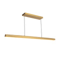 Dottie 48-in Linear Pendant — Brushed Gold