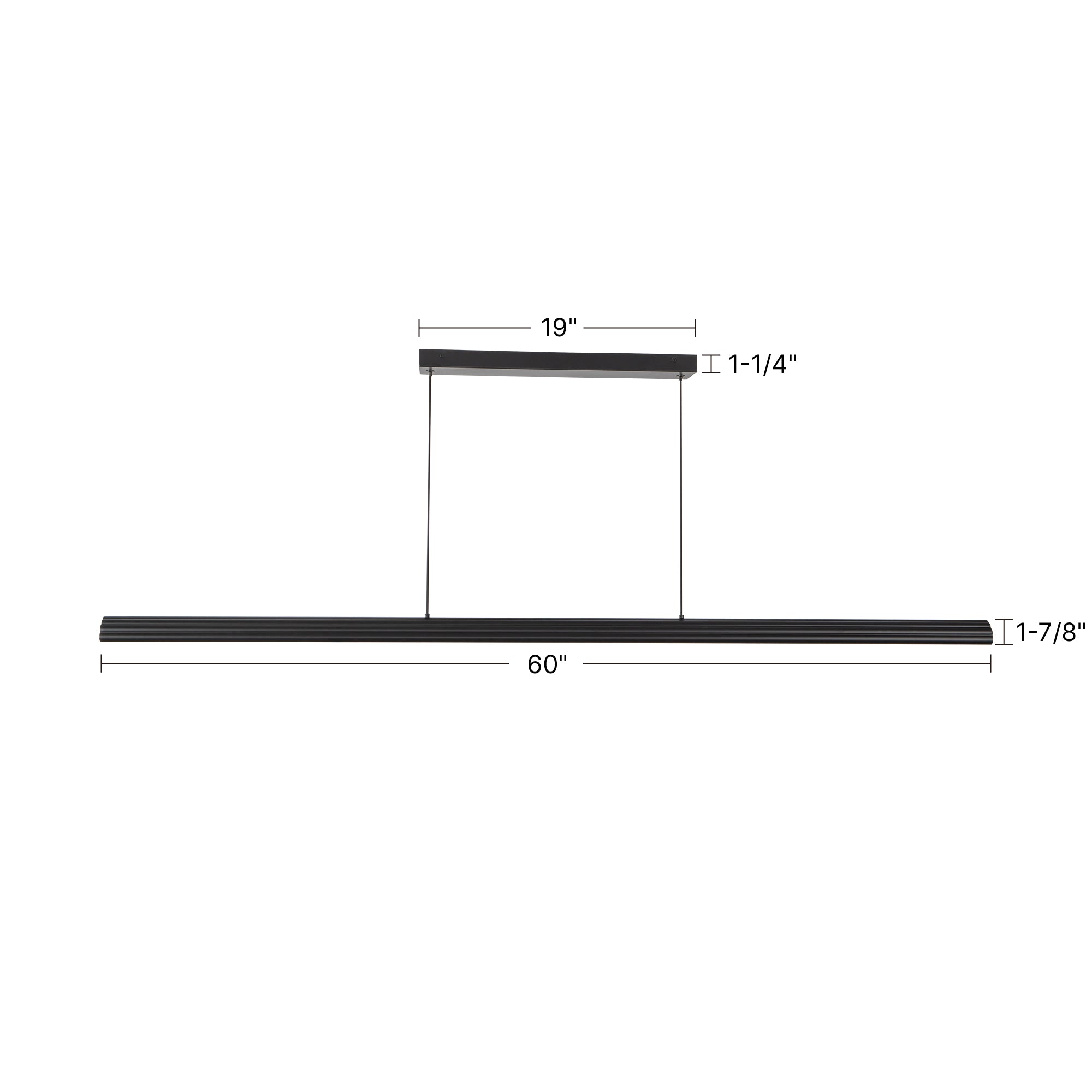 Dottie 60-in Linear Pendant