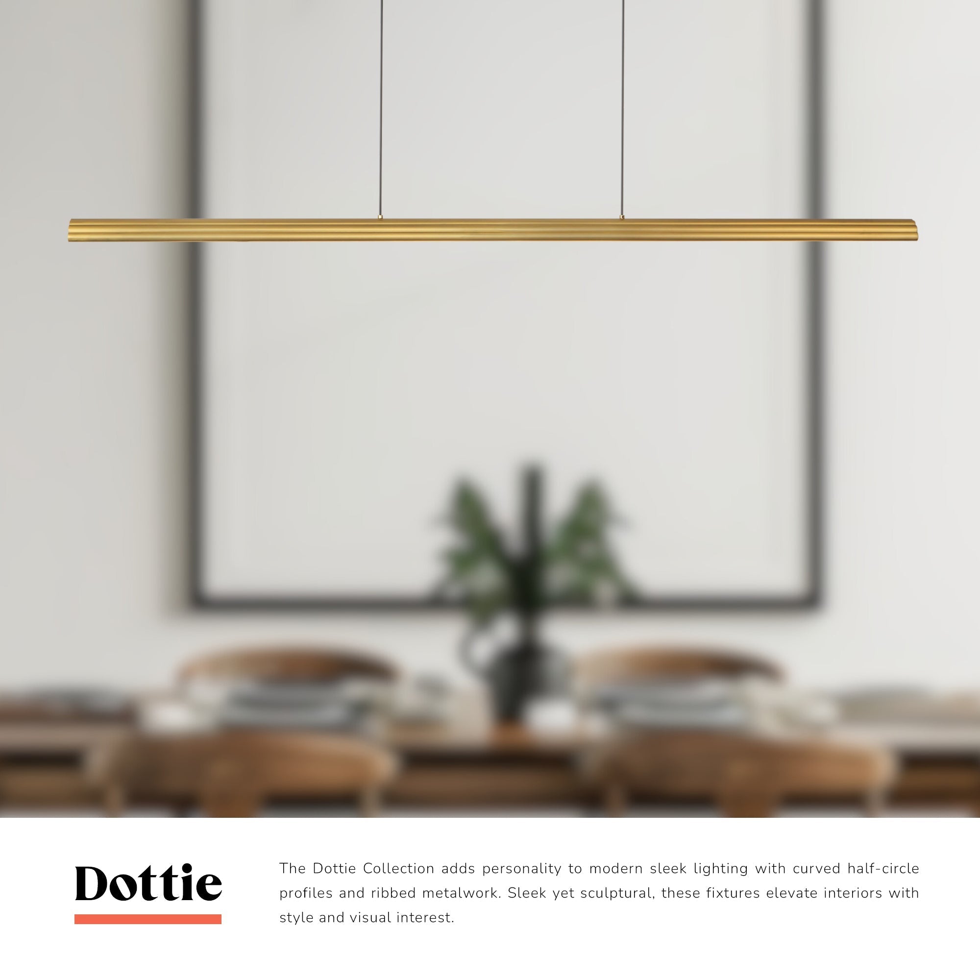 Dottie 60-in Linear Pendant