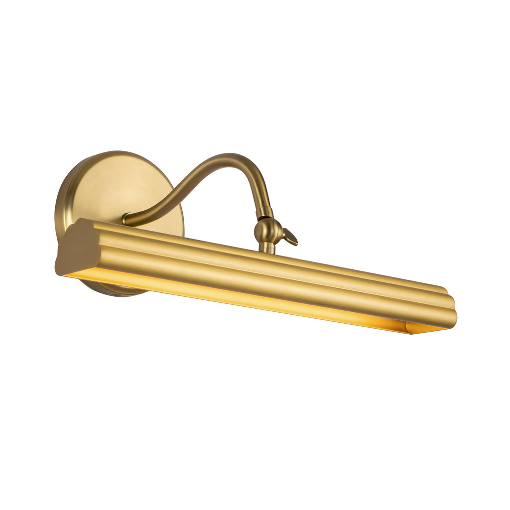 Dottie 14-in Wall/Picture Light — Brushed Gold
