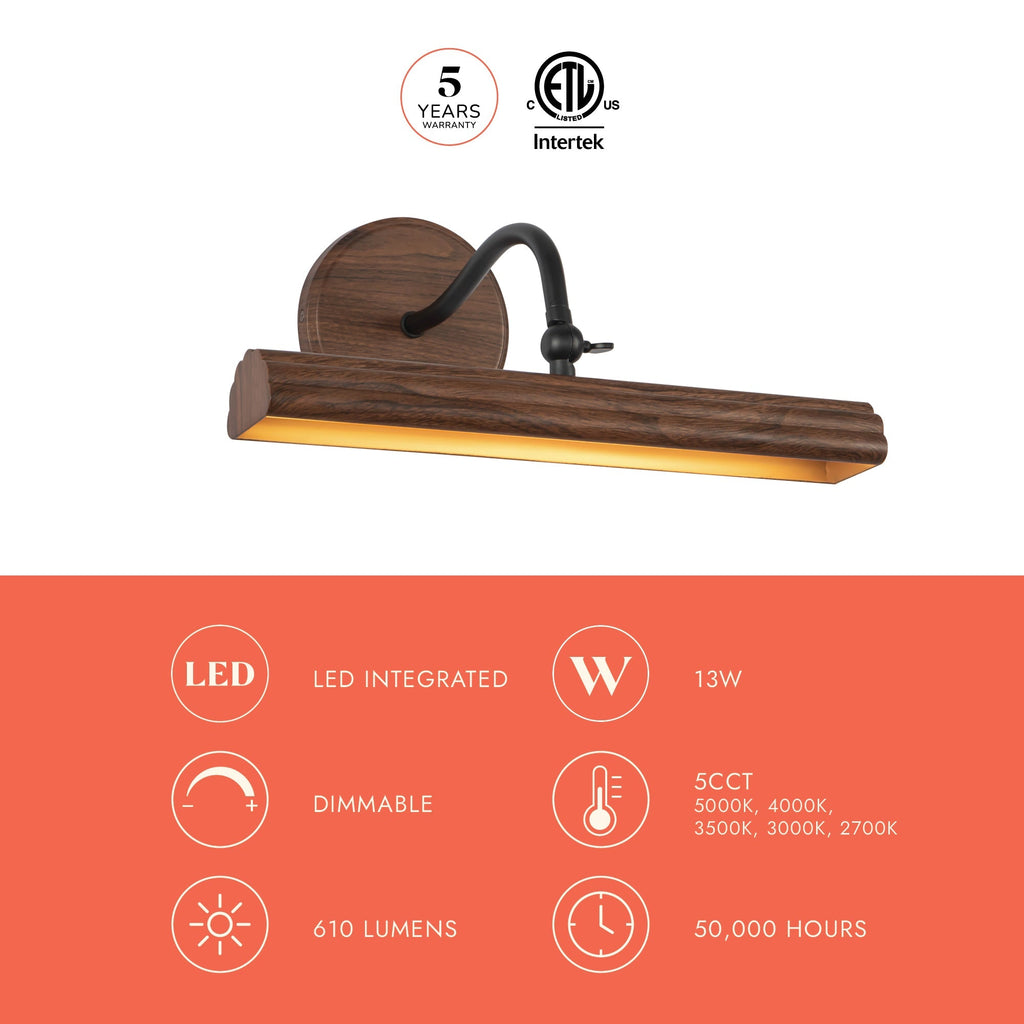 Dottie 14-in Wall/Picture Light