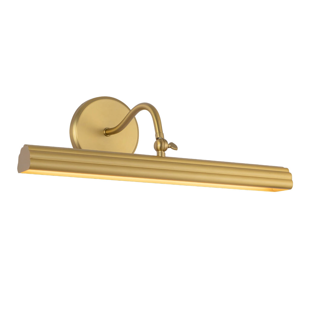 Dottie 18-in Wall/Picture Light — Brushed Gold