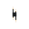Draven 5-in Wall Sconce — Black [Universal Voltage]