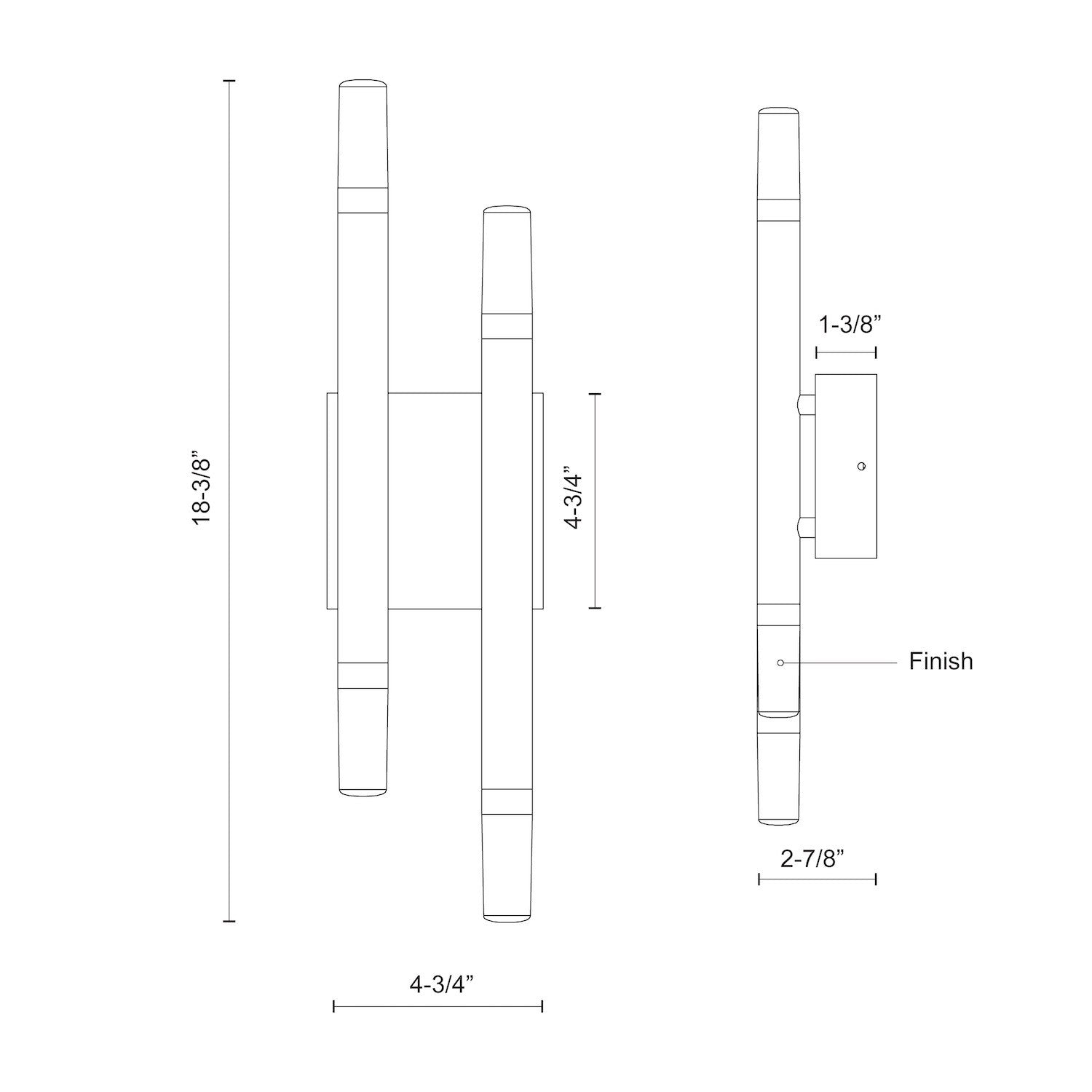 Draven 5-inch Wall Sconce