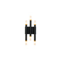 Draven 7-in Wall Sconce — Black [Universal Voltage]