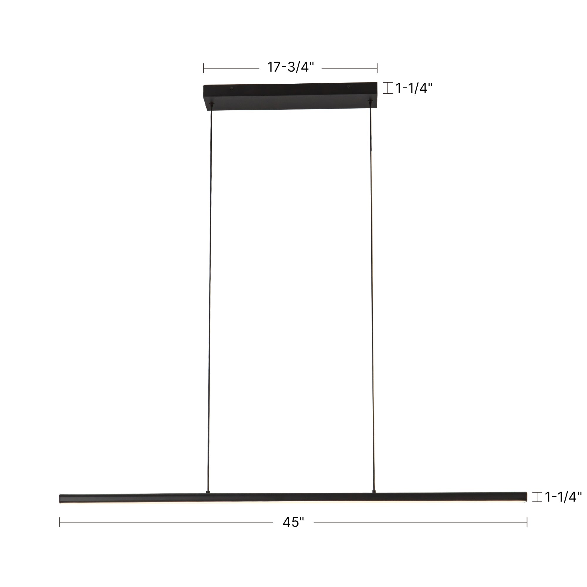 Drift 45-in Linear Pendant