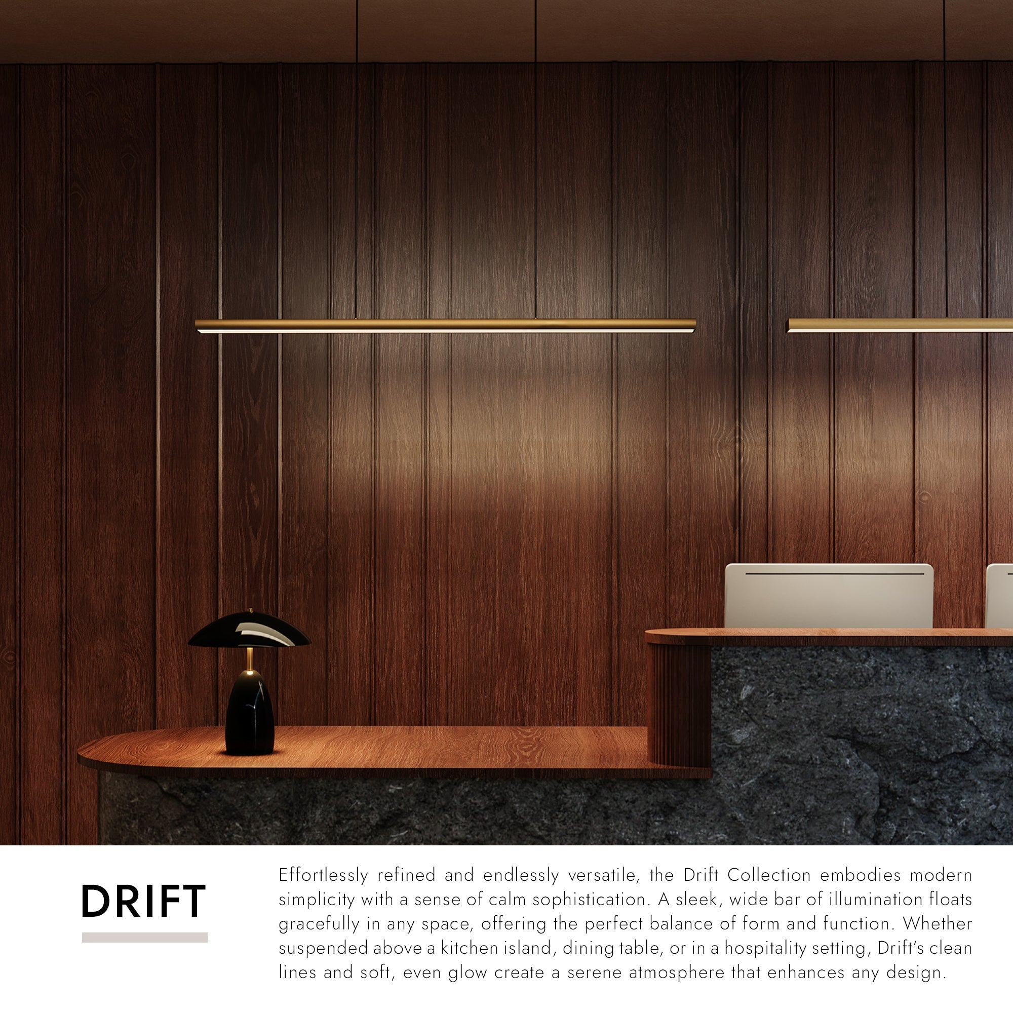 Drift 45-in Linear Pendant