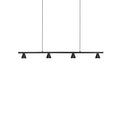 Dune 37-in Linear Pendant — Black [Universal Voltage]
