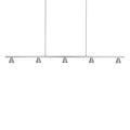 Dune 47-in Linear Pendant — Brushed Nickel [Universal Voltage]
