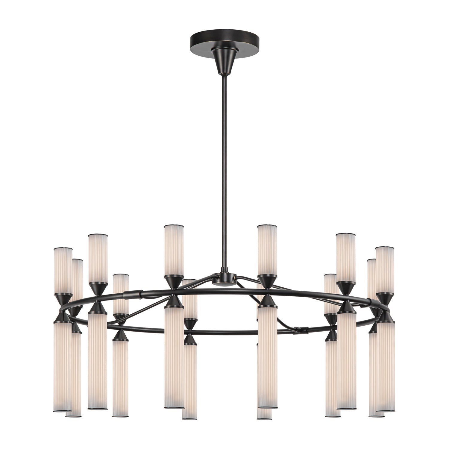 Edwin 38-in Chandelier