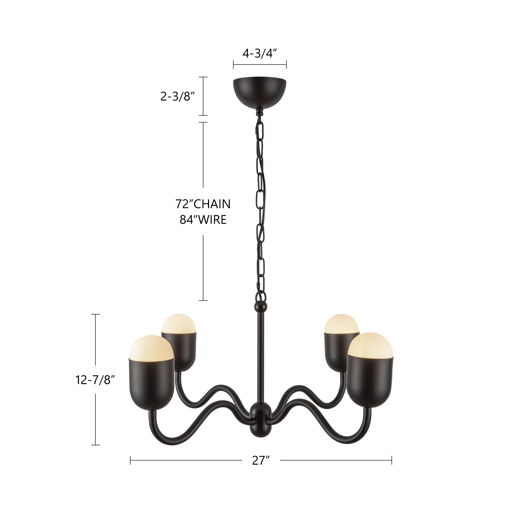 Effie 27-in Chandelier