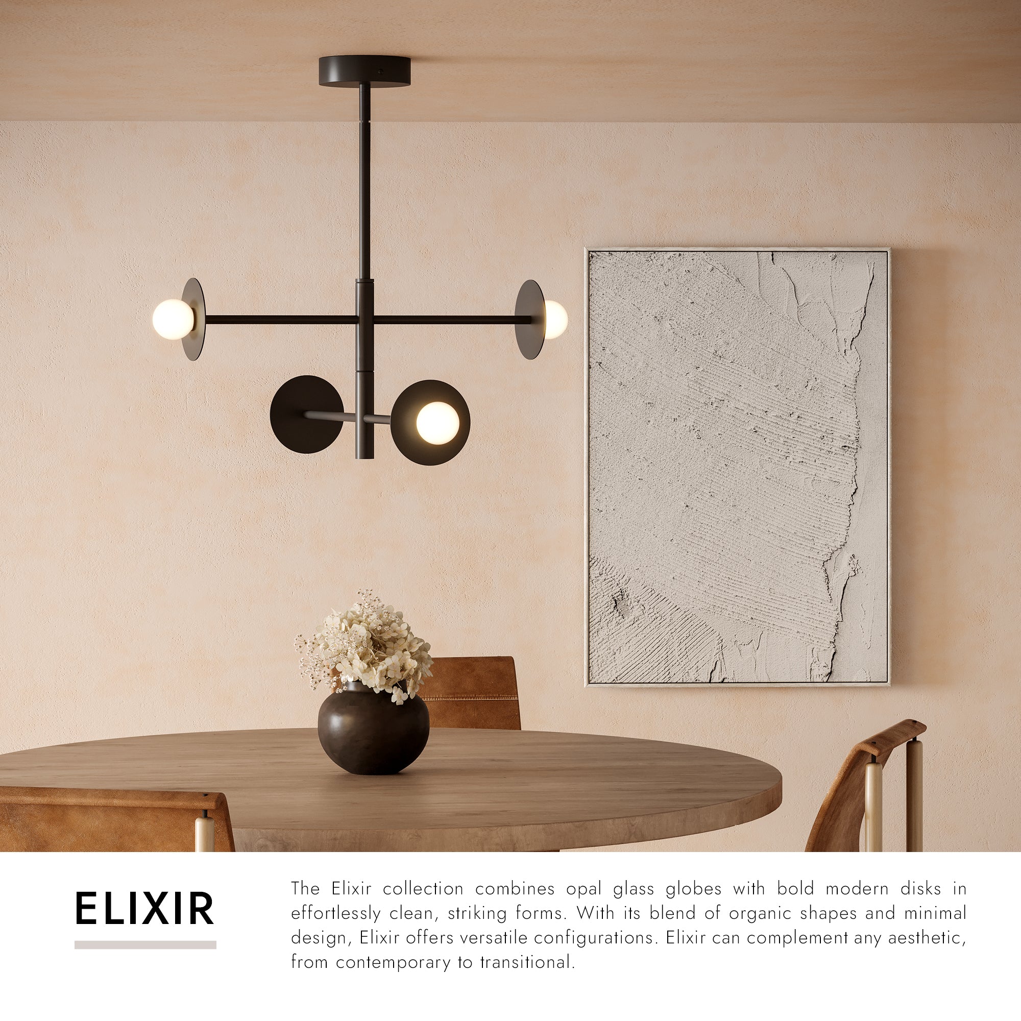 Elixir 22-in Chandelier