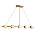Elixir 48-in Linear Pendant — Brushed Gold [Universal Voltage]