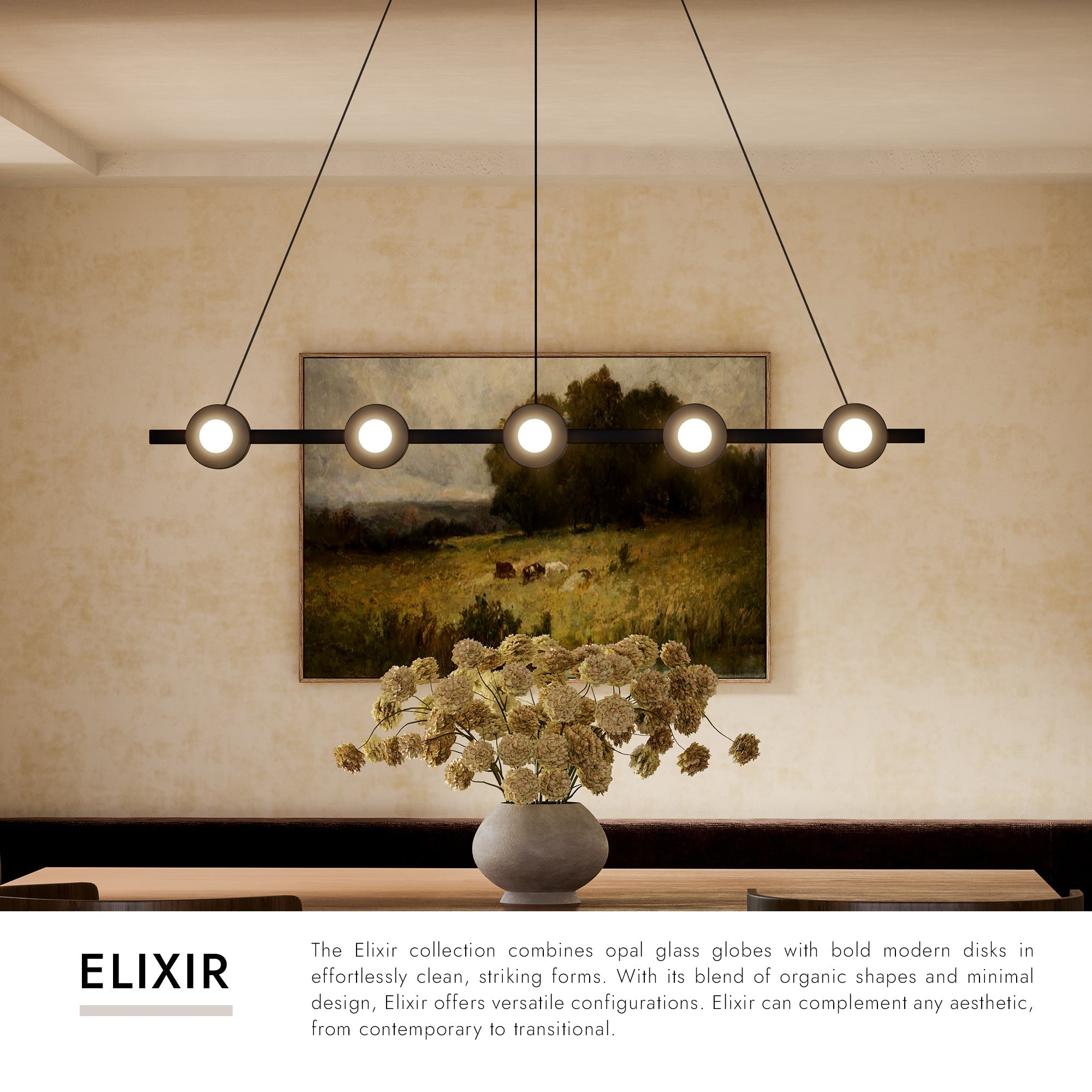 Elixir 48-in Linear Pendant