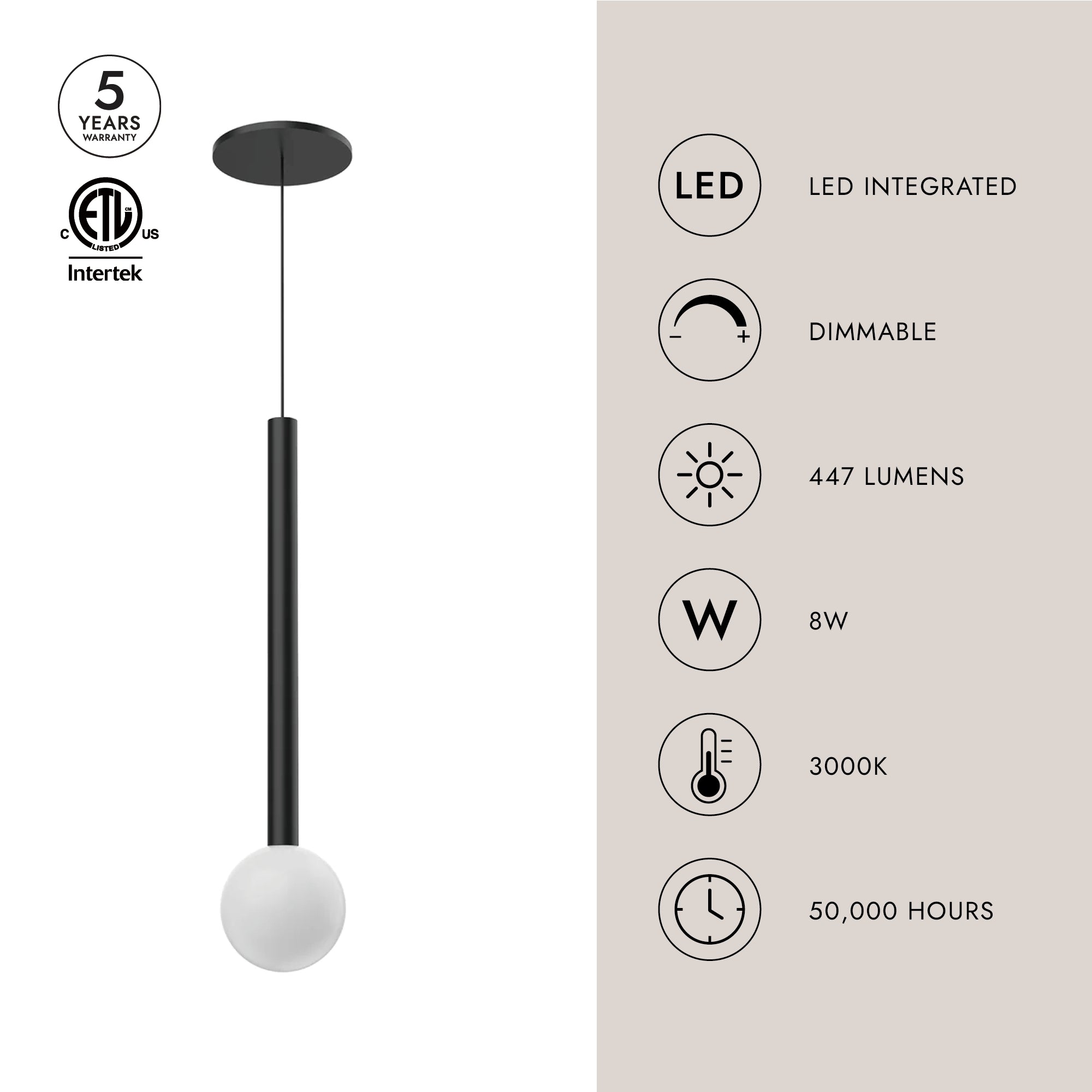 Elixir 18-in Pendant