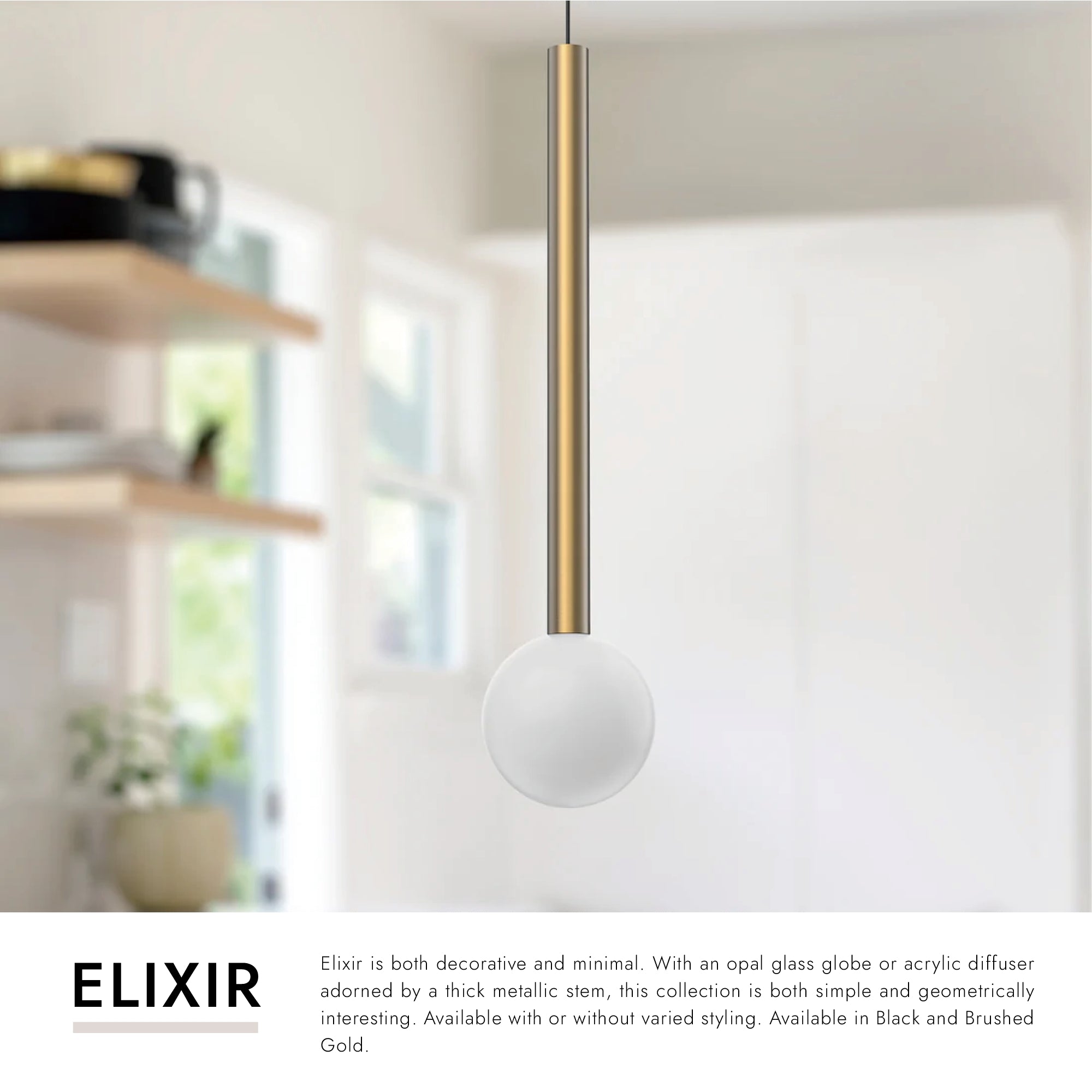 Elixir 18-in Pendant