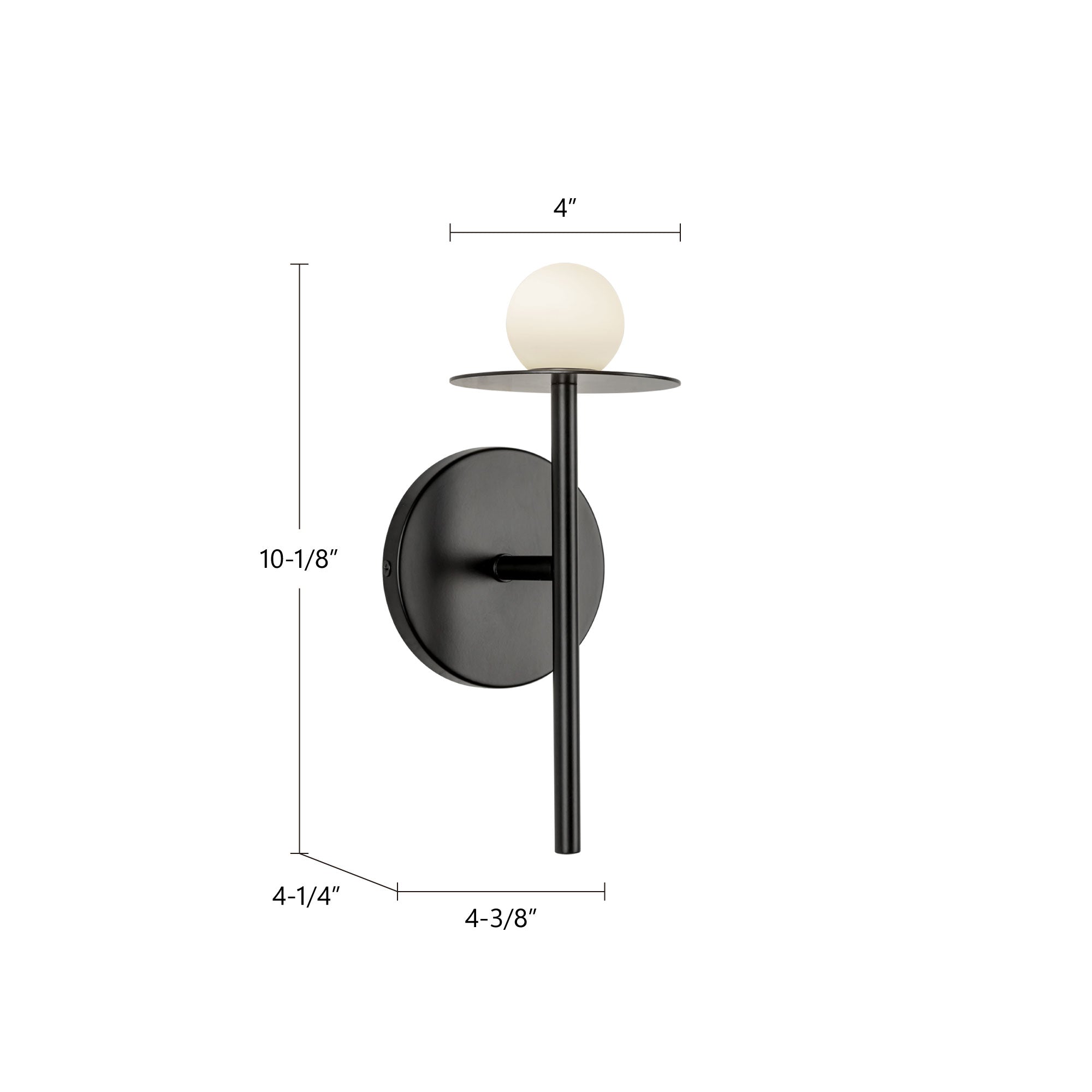 Elixir 10-in Wall Sconce