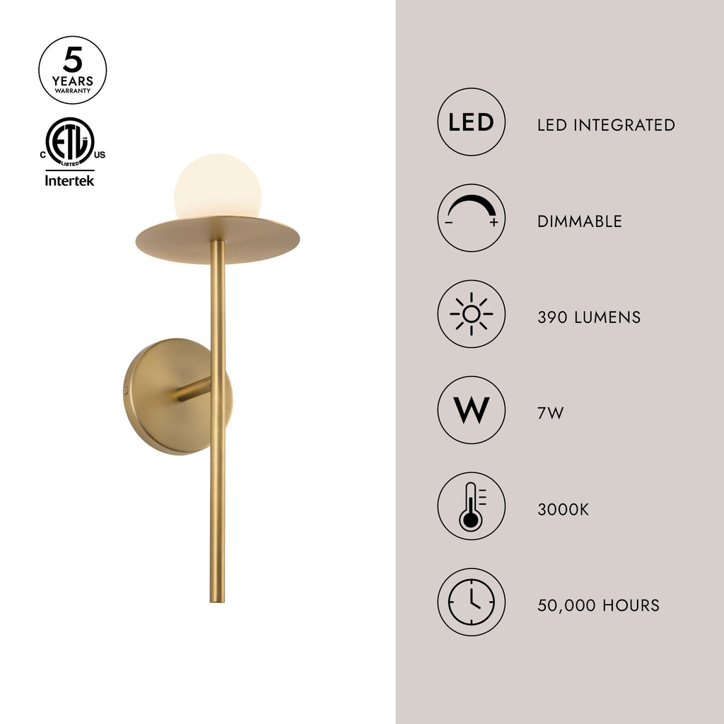 Elixir 16-in Wall Sconce