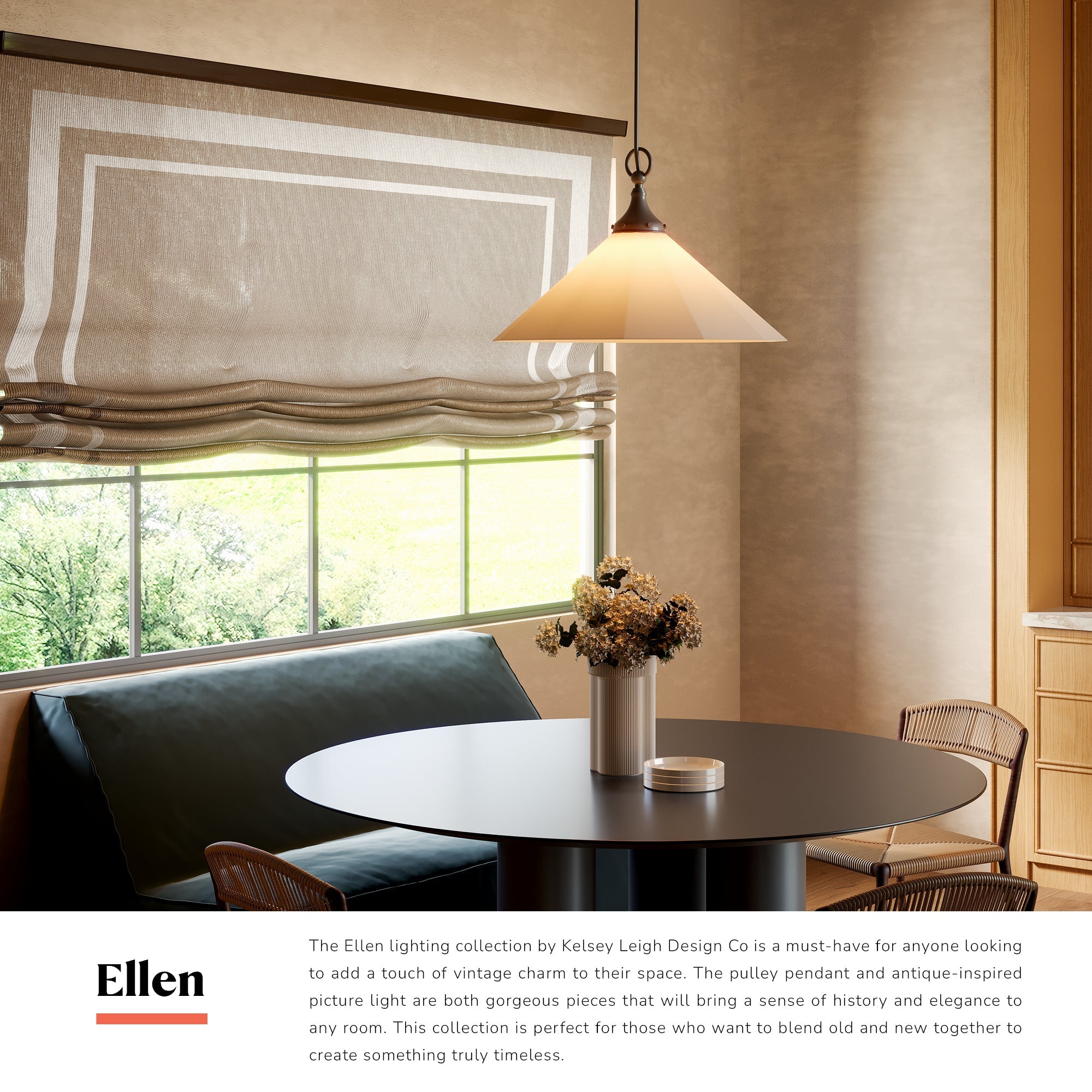 Ellen 20-in Pendant
